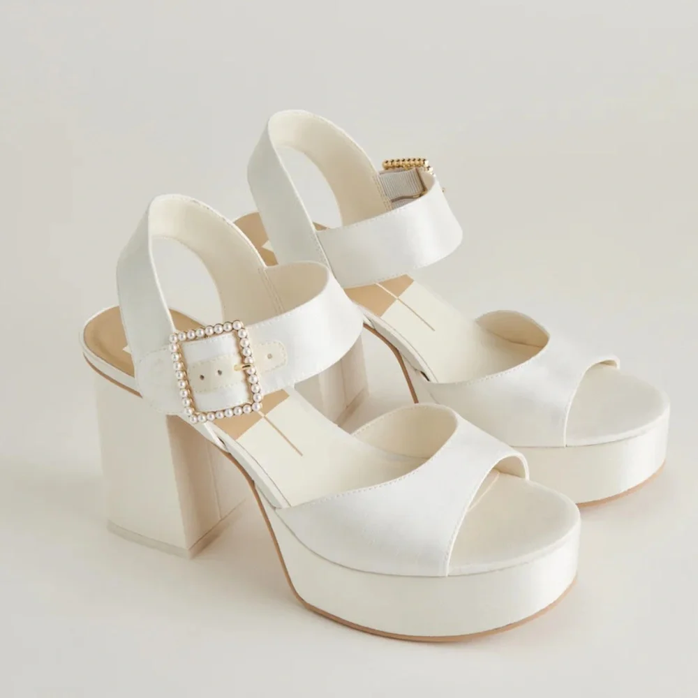 Dolce Vita Bobby Pearls Platform Heels